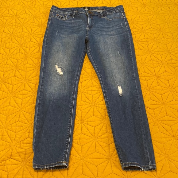 RIVER ISLAND Molly distressed jeans - Picture 1 of 7